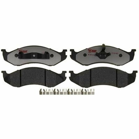 RM BRAKES Ceramic Brake Pad Set With Hardware R53-EHT477H